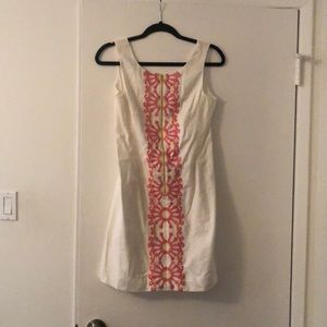Lilly Pulitzer embroidered shift dress